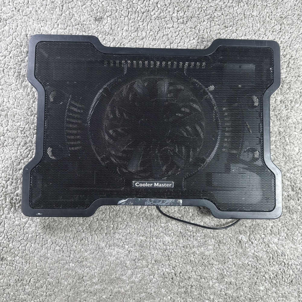 Cooler Master NotePal X-Slim Black Ultra-Slim Laptop Cooling Pad Fan USB